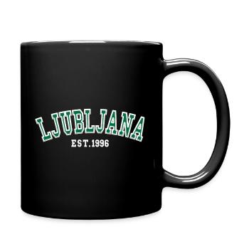 Ljubljana Fondée en 1996 - Mug uni - noir - Droite