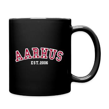 Aarhus Gründung 2006 - Tasse einfarbig - Schwarz - Rechts