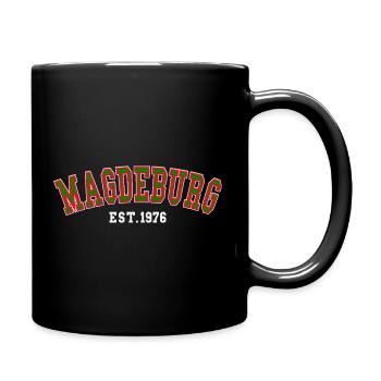 Magdeburg Est. 1976 - Full Colour Mug - black - Right