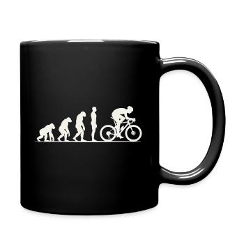 Gravel Bike Evolution - Tasse einfarbig - Schwarz - Rechts