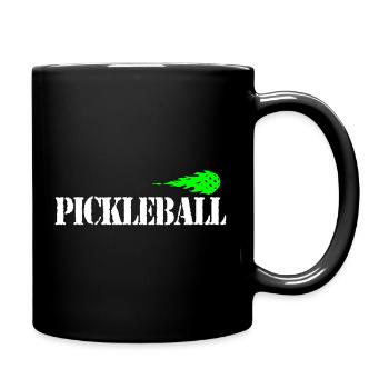 Pickleball - Full Colour Mug - black - Right