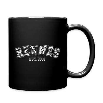 Rennes Est. 2006 - Tasse einfarbig - Schwarz - Rechts
