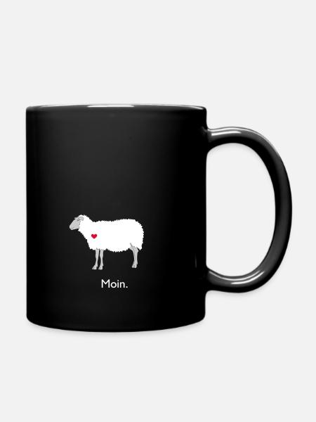 Sheep Moin a dormi ? moutons compter moutons - Mug uni - noir