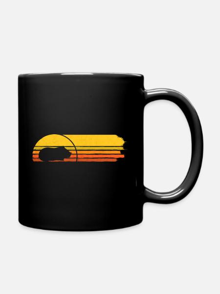 Cochon d'Inde Vintage - Mug uni - noir