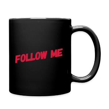 suivez-moi suivez-moi-amusant-drôle-drôle - Mug uni - noir - Droite