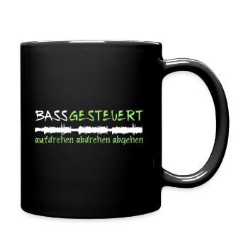 Thème de la fête de la musique DJ contrôlé par BASS pour célébrer - Mug uni - noir - Droite