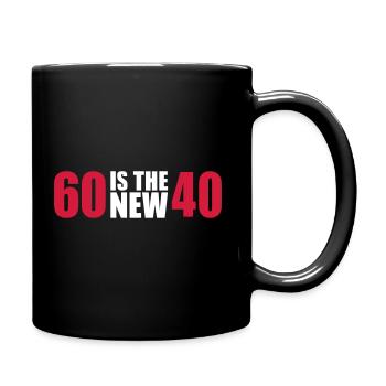 60ème anniversaire - Mug uni - noir - Droite