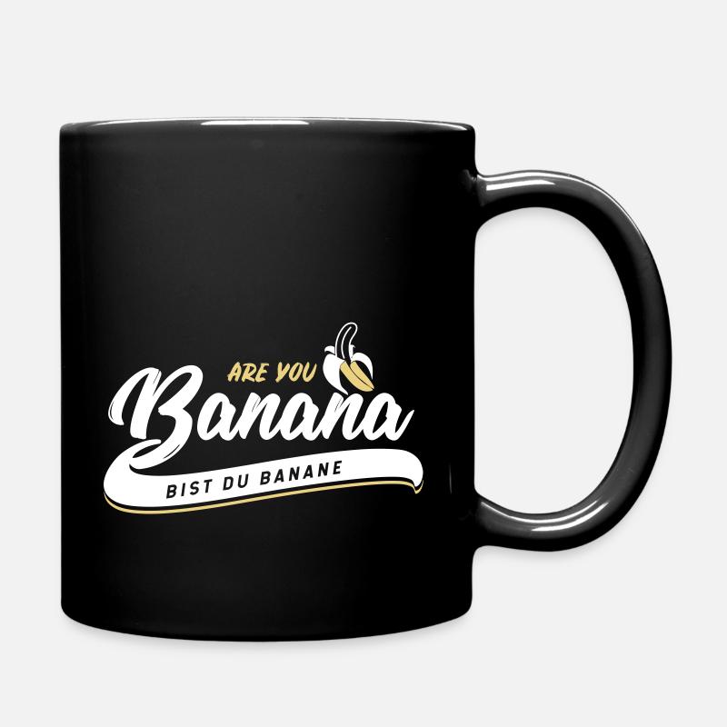 Êtes-vous banane - Êtes-vous une banane? - Mug uni - noir