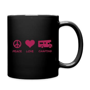 Camping-car - Mug uni - noir - Droite
