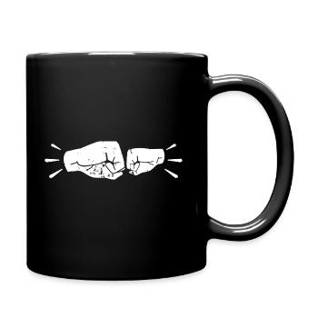 father - Full Colour Mug - black - Right