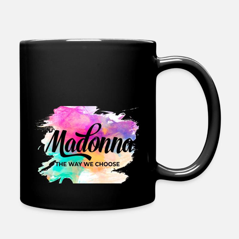 Madonna - Tasse einfarbig - Schwarz