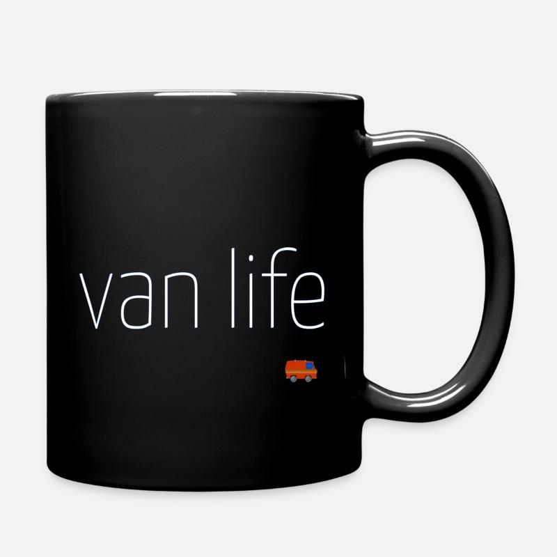 van life - Full Colour Mug - black
