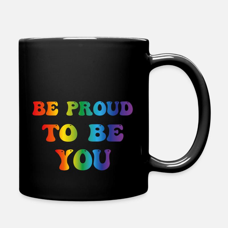 proud - Tasse einfarbig - Schwarz