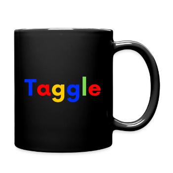 TAGGLE GOOGLE Geschenkidee Humor - Tasse einfarbig - Schwarz - Rechts