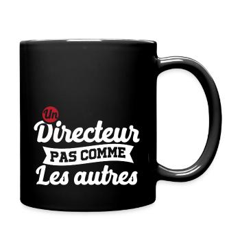 Directeur pas comme Cadeau humour personnalisé - Mug uni - noir - Droite