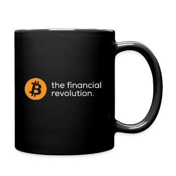 be the financial revolution - Full Colour Mug - black - Right