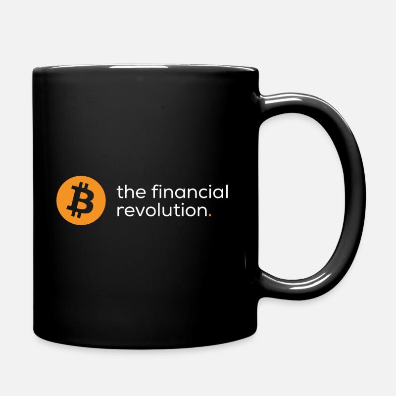 Soyez la révolution financière - Mug uni - noir