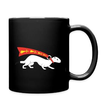 ERMINE of Brittany - Full Colour Mug - black - Right