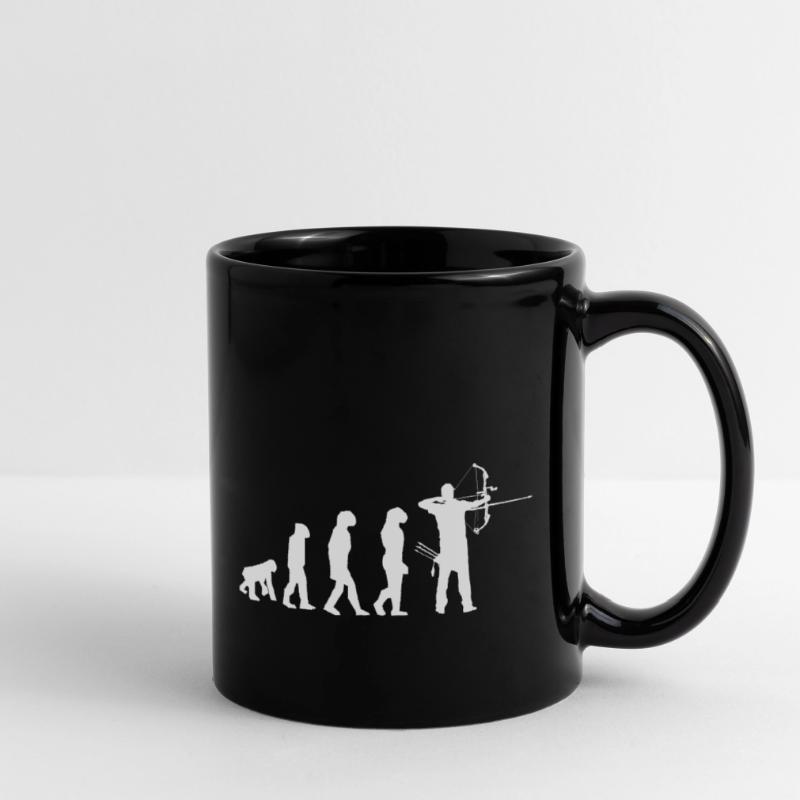 Evolutionsbogen Tasse einfarbig