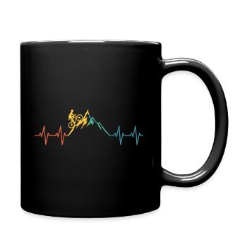 Vélo de montagne Heartbeat Bicycle - Mug uni - noir - Droite