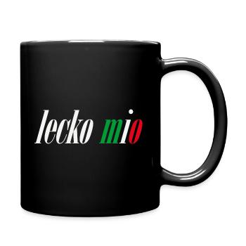 lecko mio - Tasse einfarbig - Schwarz - Rechts