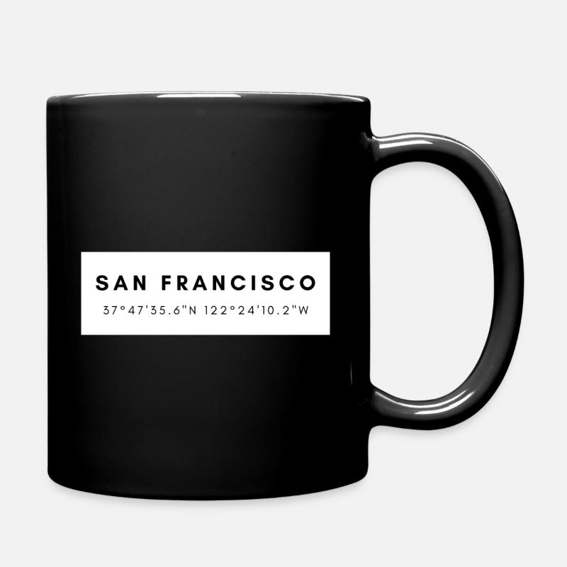 San Francisco Souvenirs - Tasse einfarbig - Schwarz