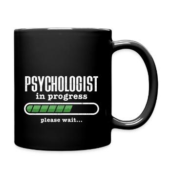 Psychologists In Progress - Full Colour Mug - black - Right