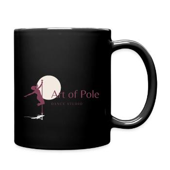 pole dance - Tasse einfarbig - Schwarz - Rechts