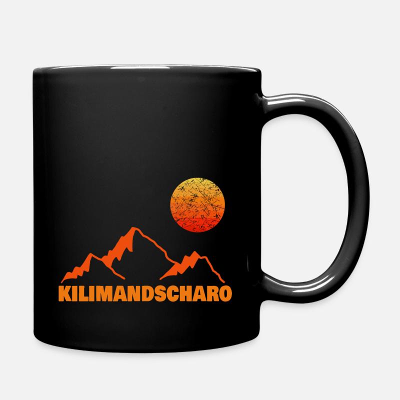 Kilimandjaro - Mug uni - noir