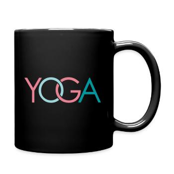YOGA - Mug uni - noir - Droite