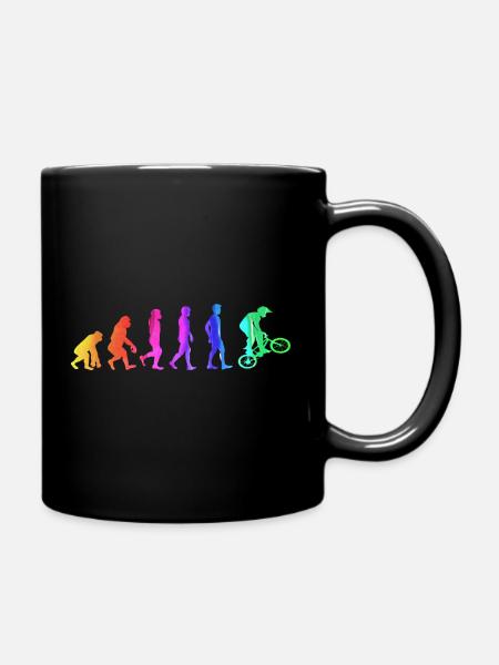 Évolution des motards - Mug uni - noir