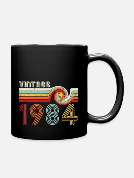 Millésime 1984 - Mug uni - noir