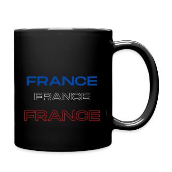 Vive la France Mon Pays. - Mug uni - noir - Droite