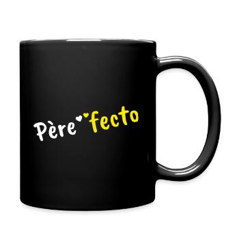 Père Fecto Papa parfait cadeau humour - Mug uni - noir - Droite