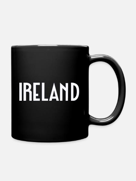 Irlande - Mug uni - noir