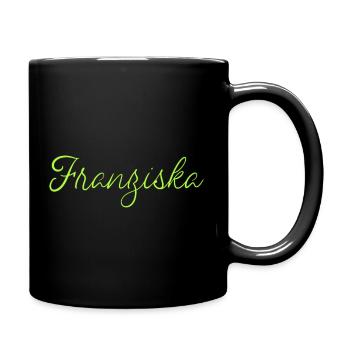 Franziska - Tasse einfarbig - Schwarz - Rechts