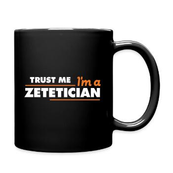 Trust me - Mug uni - noir - Droite