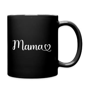 Mom Heart - Mom Mom Best Mom Mother's Day - Full Colour Mug - black - Right