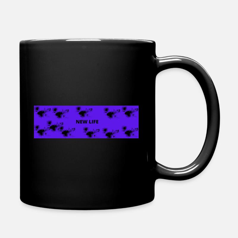NEW LIFE - Mug uni - noir