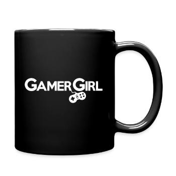 GAMER GIRL Player Gamepad Controller RPG Game - Full Colour Mug - black - Right