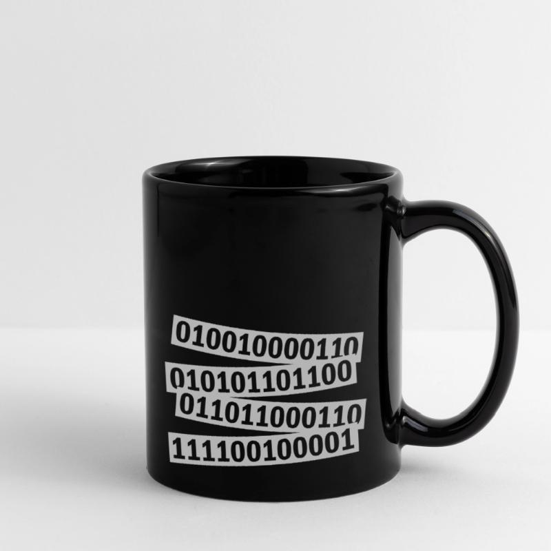 Binary Code Program Language Full Colour Mug