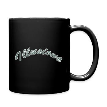 Illusions - Tasse einfarbig - Schwarz - Rechts