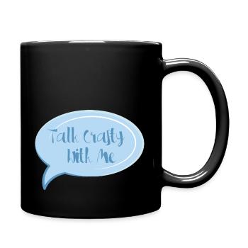 Talk Crafty With Me - Full Colour Mug - black - Right