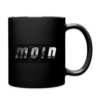 MOIN Hamburg - Tasse einfarbig - Schwarz - Rechts