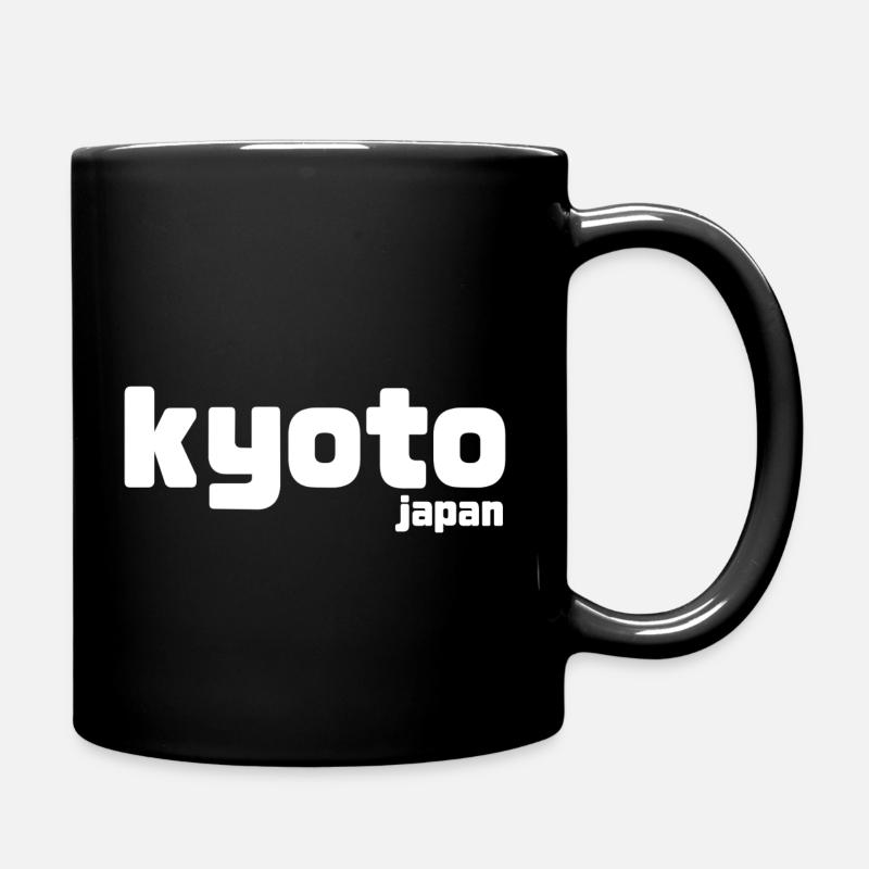 Kyoto Japon - Mug uni - noir