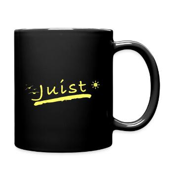 Juist - Tasse einfarbig - Schwarz - Rechts