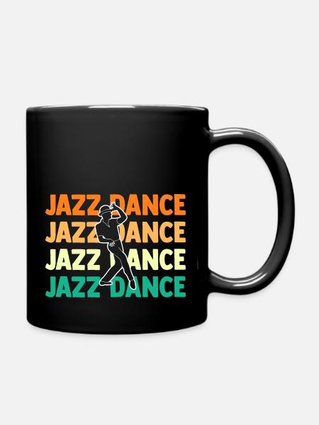 Jazz Tänzer - Tasse einfarbig - Schwarz