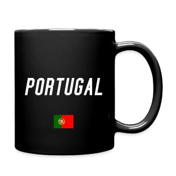 portugal - Mug uni - noir - Droite