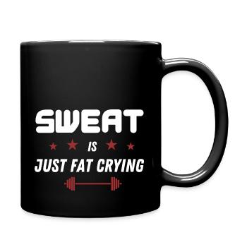 Funny Funny Fitness Gym - Full Colour Mug - black - Right