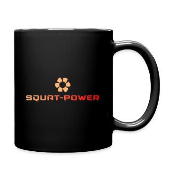 Squat Power 03.2 - Tasse einfarbig - Schwarz - Rechts